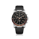 Alexandre Christie 6141MCRSSBARG Smoky Black Chronograph Watch For Men