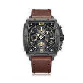 Alexandre Christie 6376MCLIPBAIVBO Black Brown Chronograph Watch For Men