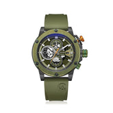 Alexandre Christie 6491BCRGAGN Emerald Green Chronograph Watch For Men