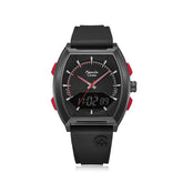 Alexandre Christie 9390MHRIPBARE Red and Black Analog Digital Watch For Men