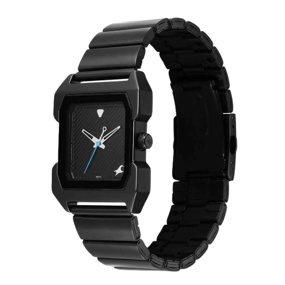 Fastrack 1474NM02 Pulse Quartz Analog Black Dial With Black - Main Image