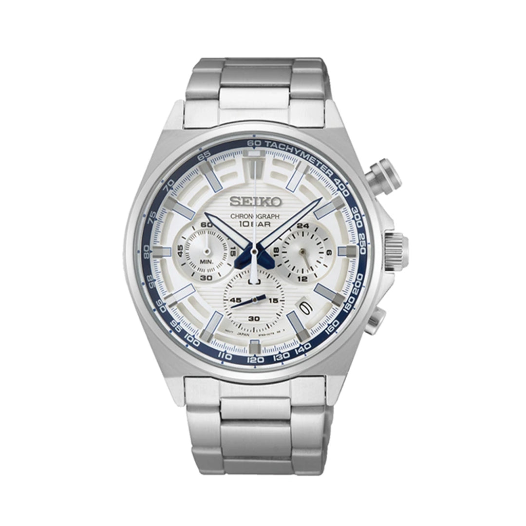 SEIKO SSB395P1 Dress Chronograph Watch for Men