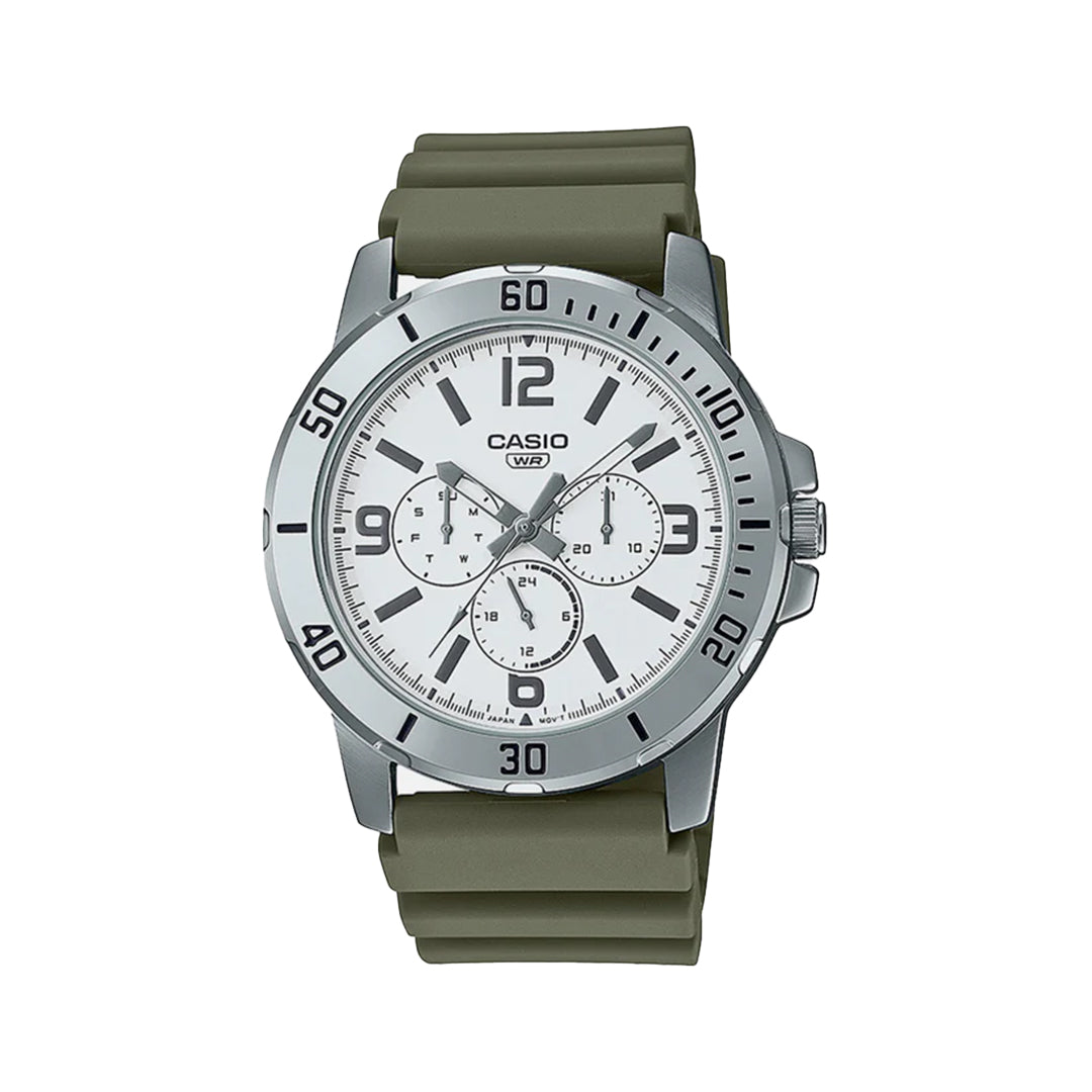 CASIO A2144 MTP-VD300-3BUDF ENTICER MEN