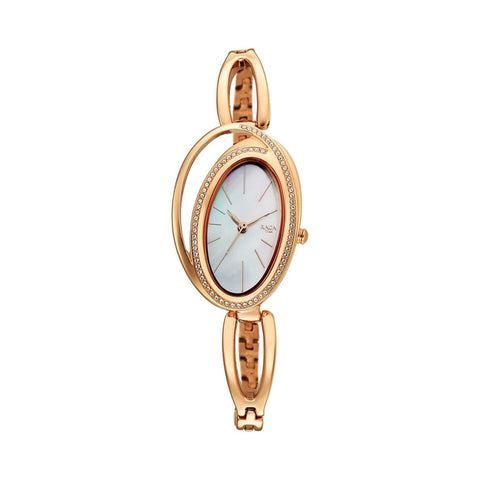 TITAN 95197WM01 Raga Delight Brown Dial Analog Stainless Steel Strap Watch for Women