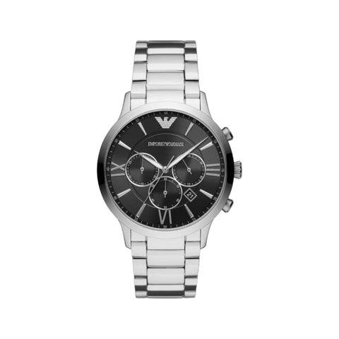 Emporio Armani AR11208 Giovanni Black Dial Watch for Men