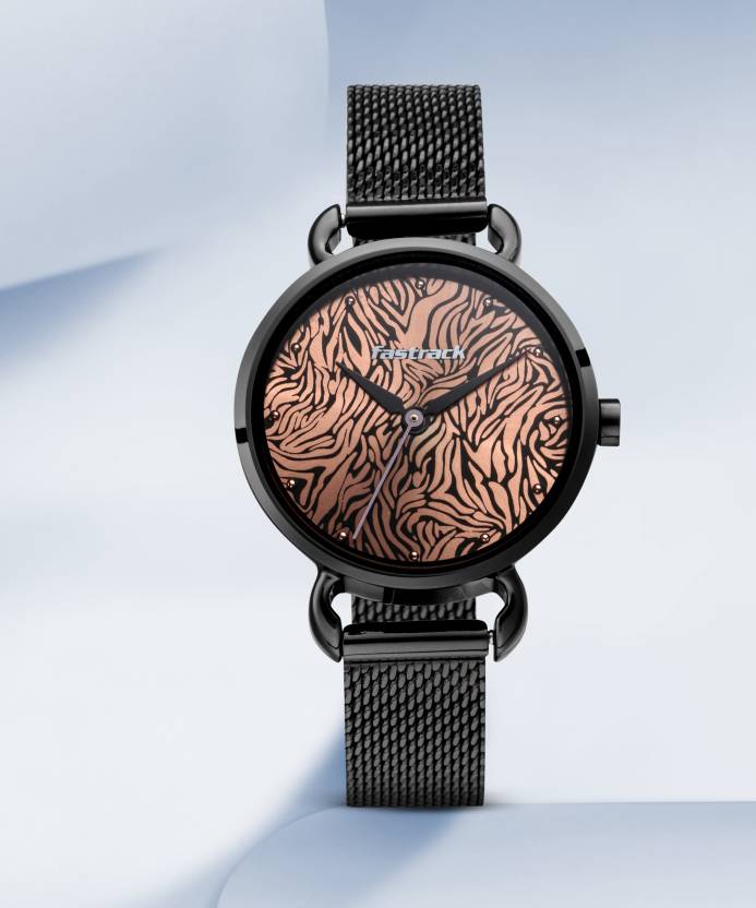 Fastrack NP6221NM01 Animal Print Analog Watch  - For Women