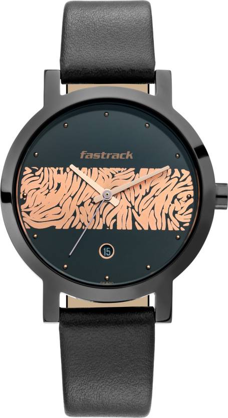 Fastrack NP6222NL01 Animal Print Analog Watch  - For Women