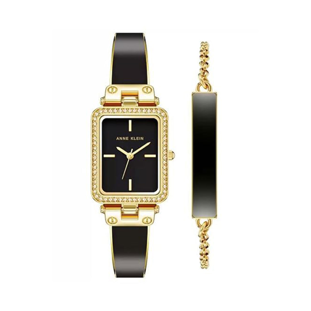 Anne Klevin AKB3898NVST Analog Watch for Women With Bracelet