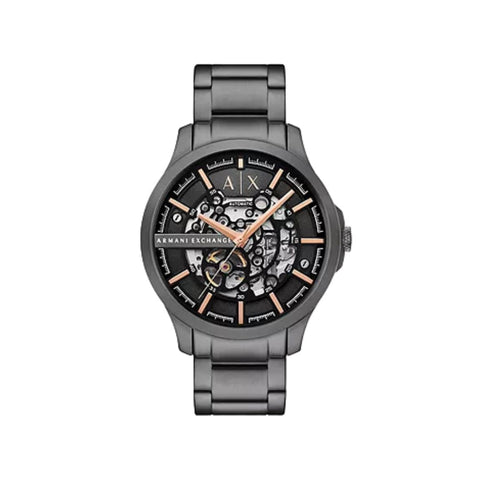 Armani Exchange AX2458I Automatic Gunmetal Stainless Steel Watch