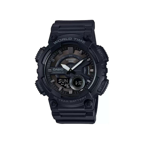CASIO AD218 YOUTH AEQ-110W-1BVDF Analog-Digital Men's Watch