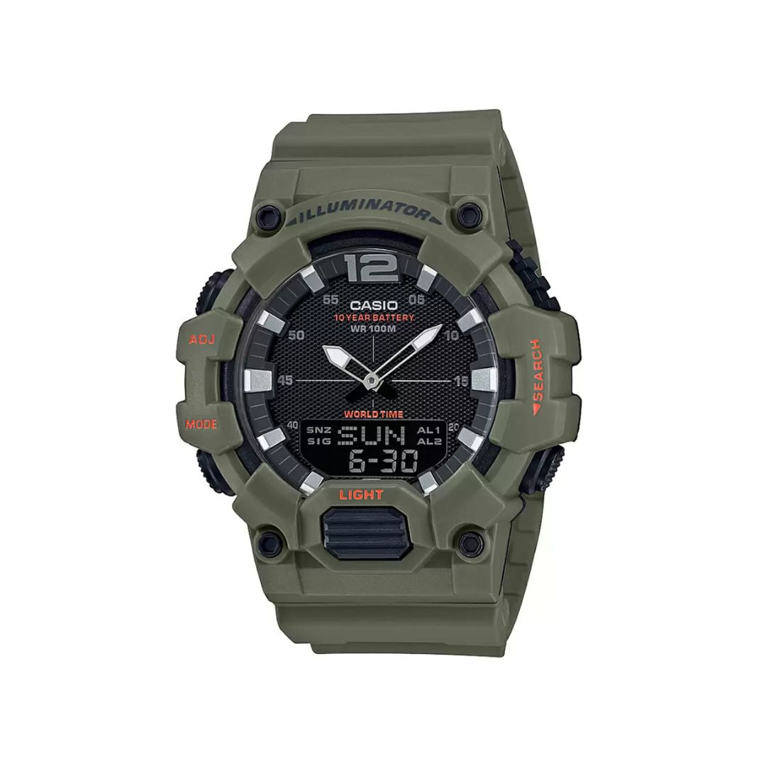 CASIO D178 YOUTH HDC-700-3A2VDF Green Digital Men's Watch