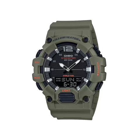 CASIO D178 YOUTH HDC-700-3A2VDF Green Digital Men's Watch