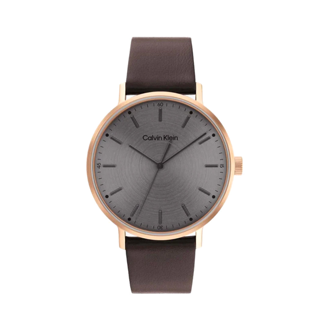 Calvin Klevin 25200051 Men's Analog Leather Watch