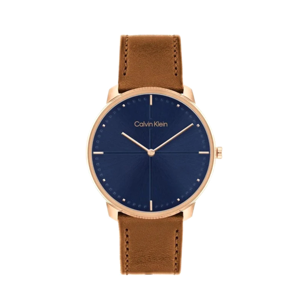 Calvin Klevin 25200154 Men's Analog Leather Watch