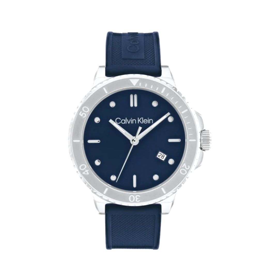 Calvin Klevin 25200206 Men's Analog Silicon Watch