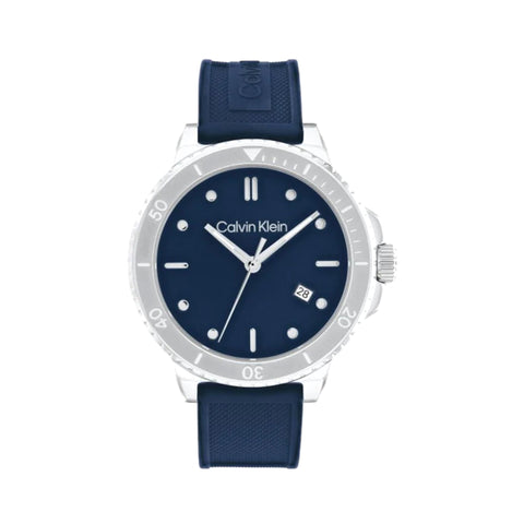Calvin Klevin 25200206 Men's Analog Silicon Watch