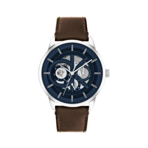 Calvin Klevin 25200216 Men's Leather Chronograph Watch