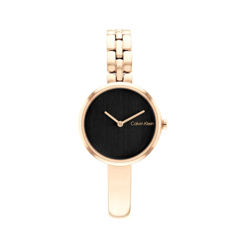 Calvin Klevin 25200280 Women's Black Analog Stainless Steel Watch