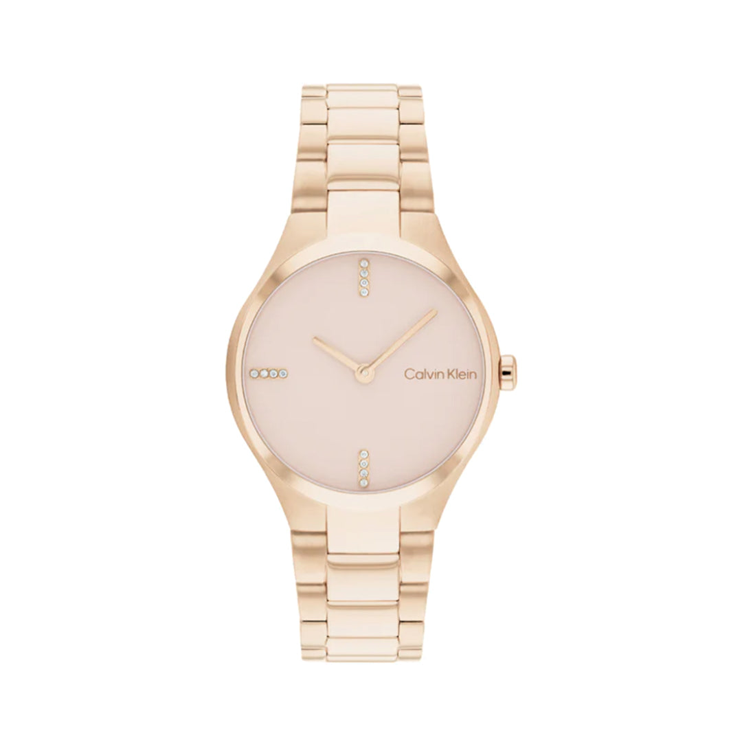 Calvin Klevin 25200334 Admire Women's Gold Analog Stainless Steel Watch