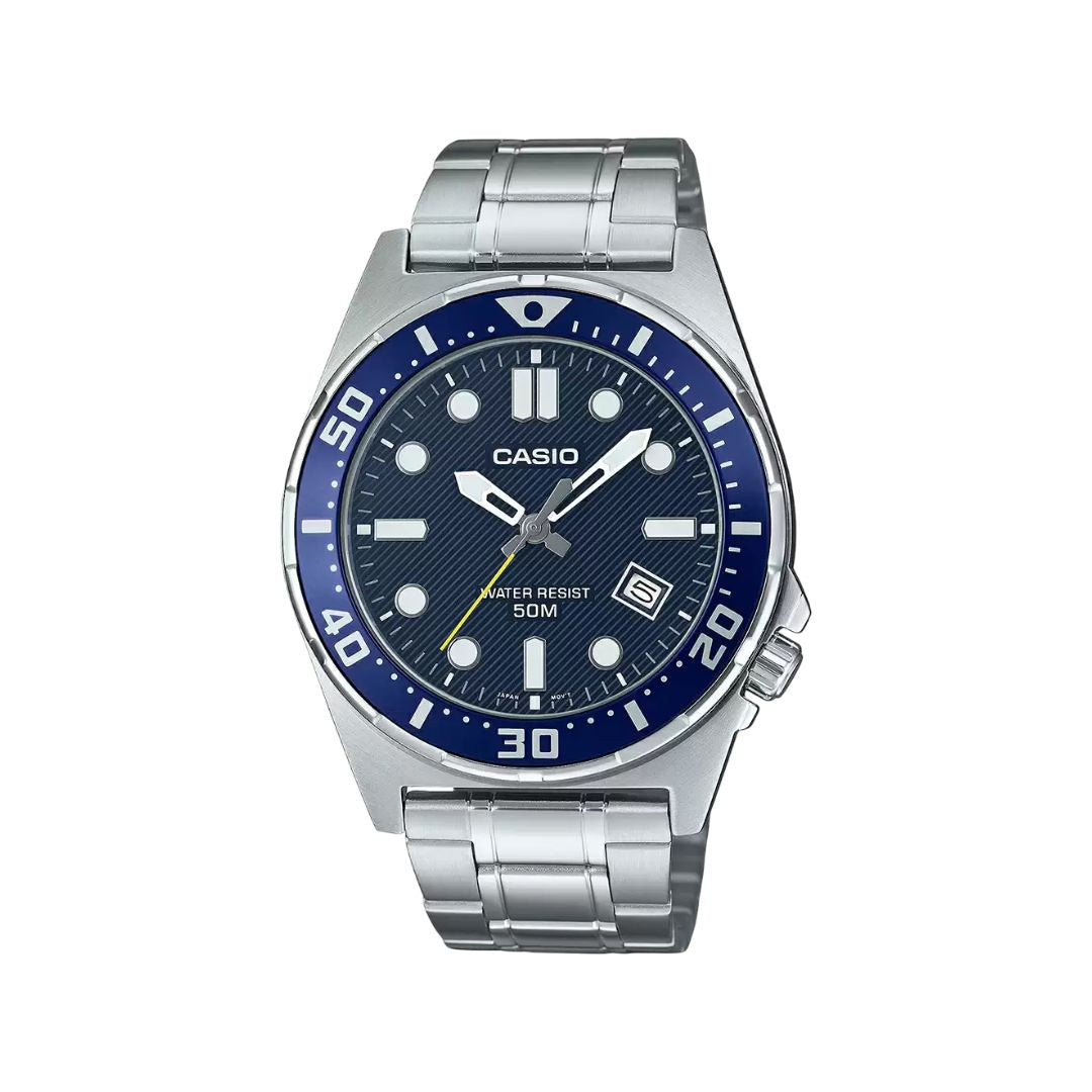 Casio A2377 MTD-135D-2AVDF Enticer Analog Watch for Men
