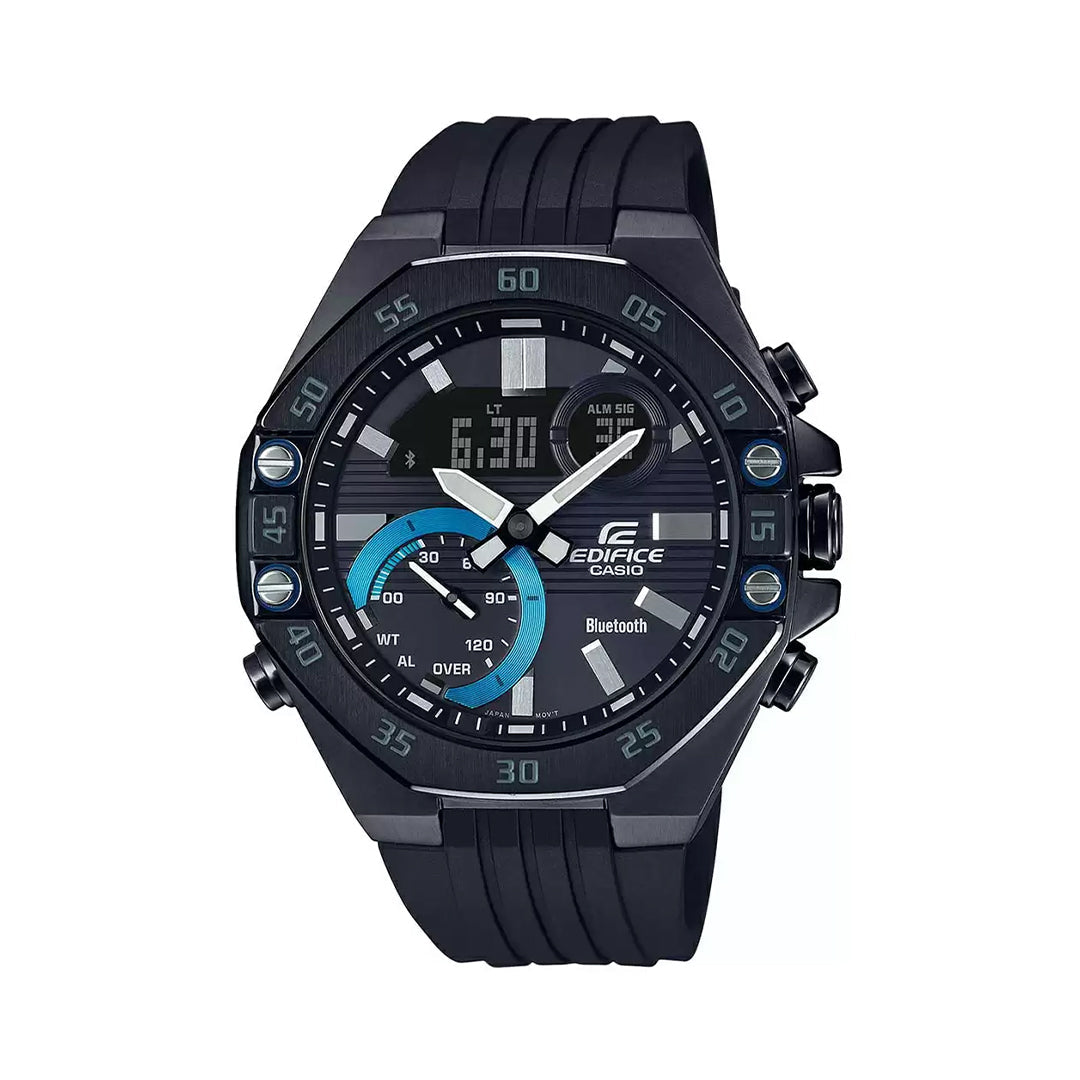 Casio EDIFICE ECB-10PB-1ADF - ED496 Black Bluetooth Connect - Men's Watch