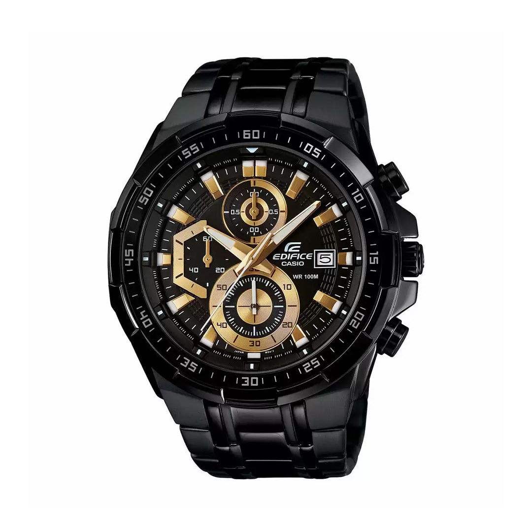 Casio EDIFICE EFR-539BK-1AVUDF - EX187 Black Chronograph - Men's Watch