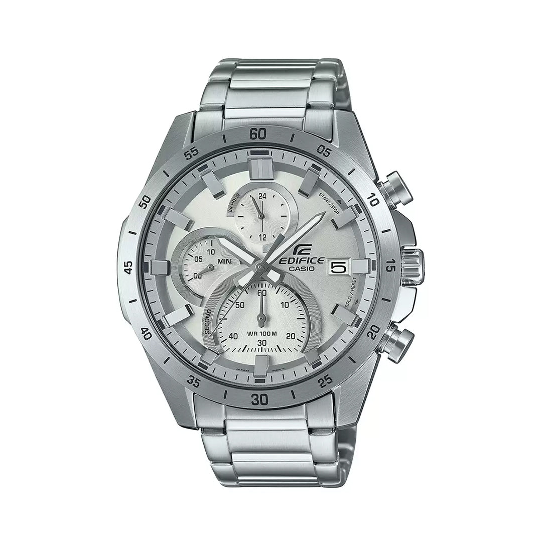 Casio EDIFICE EFR-571MD-8AVUDF - ED516 Silver Chronograph - Men's Watch