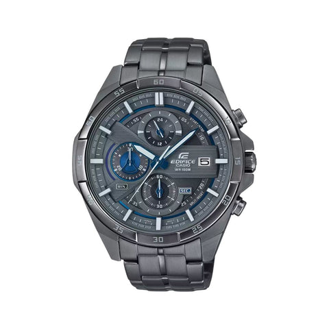 Casio Edifice Watch for Men EX494 EFR-556GY-1AVUDF Grey Chronograph