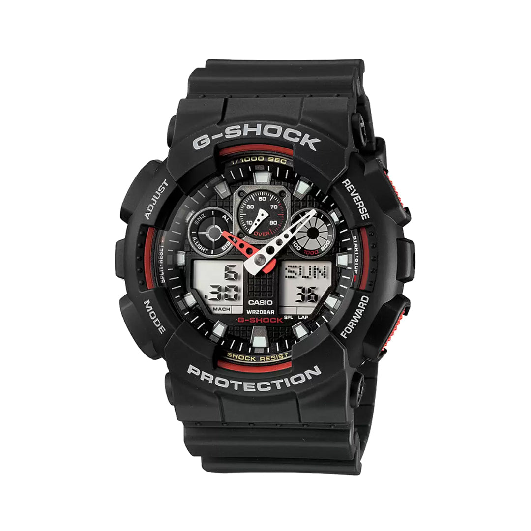 Casio G-SHOCK GA-100-1A4DR - G272 Black Analog-Digital - Men's Watch