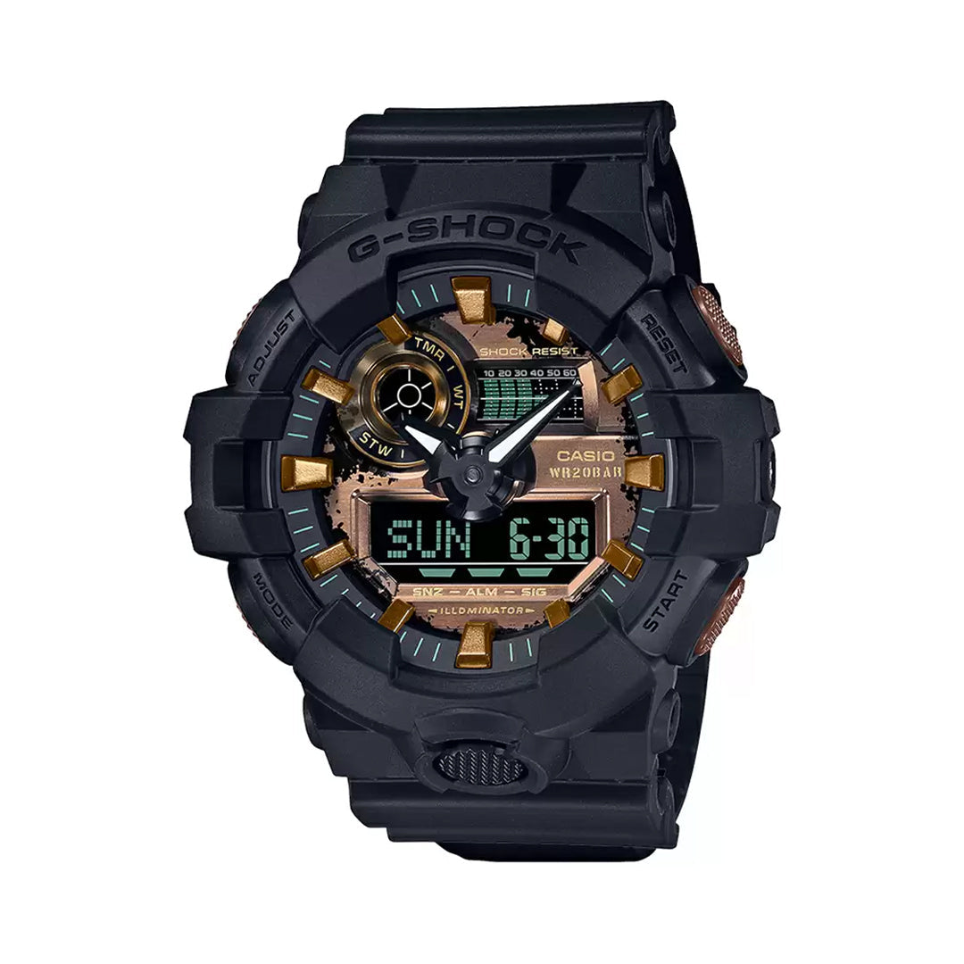Casio G-SHOCK GA-700RC-1ADR - G1389 Black G-Shock Men's Watch