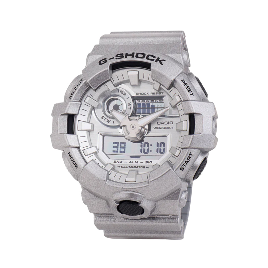 Casio G-Shock G1415 - GA-700FF-8ADR Grey Men's Analog-Digital Resin Watch