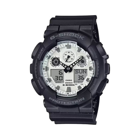 Casio G1635 G-Shock GA-100WD-1ADR Analog-Digital Watch