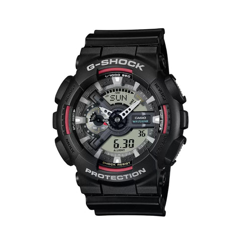 Casio G1685 G-Shock GA-110RL-1ADR Analog-Digital Watch