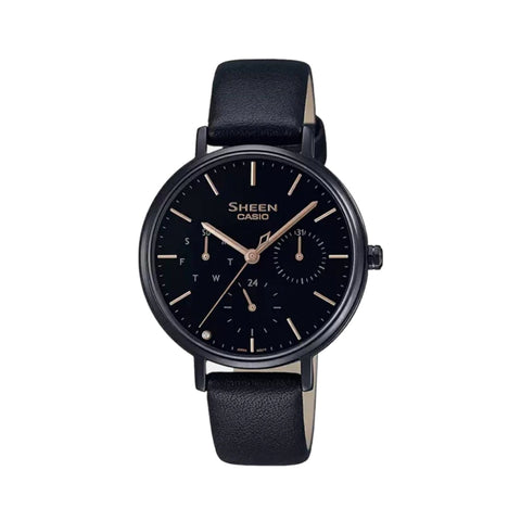 Casio SH234 - SHE-4541BL-1AUDF Sheen Women's Analog Leather Watch