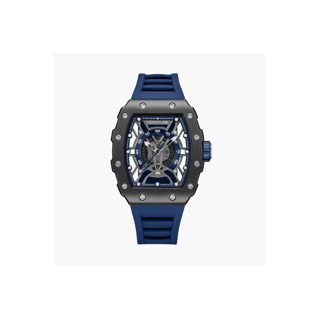 Cerruti CECIWGN0057702 1881 Automatic Watch with Silicone Strap  