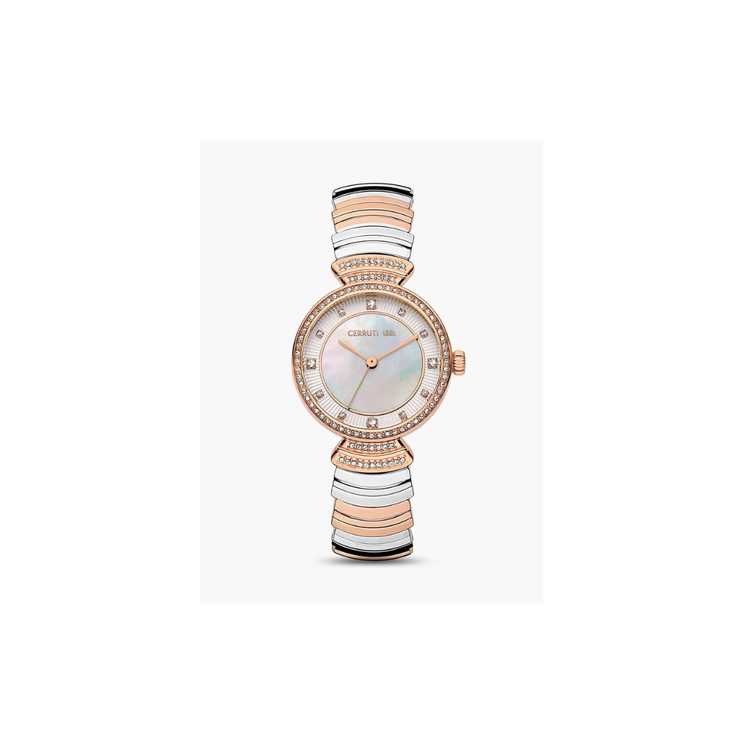 Cerruti CECIWLG2225104 1881 Embellished Analog Watch  


