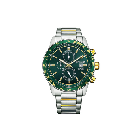 Citizen AN368955X QUARTZ GENTS WATCH GREEN DIAL