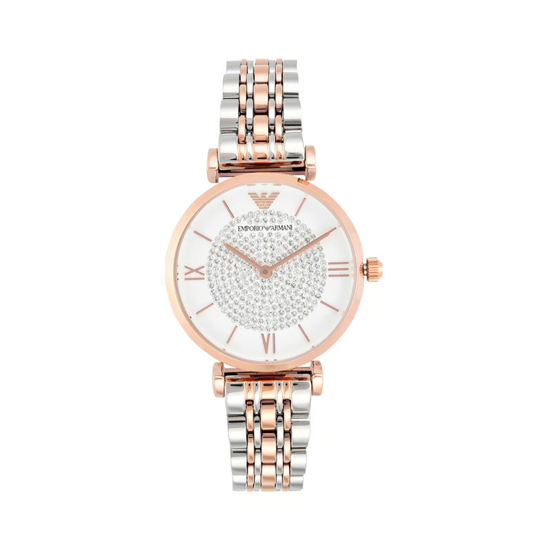 EMPORIO ARMANI AR1926 Gianni T-Bar Analog Watch for Women