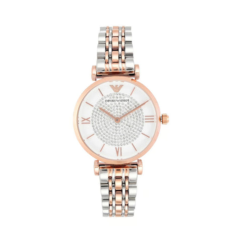 EMPORIO ARMANI AR1926 Gianni T-Bar Analog Watch for Women