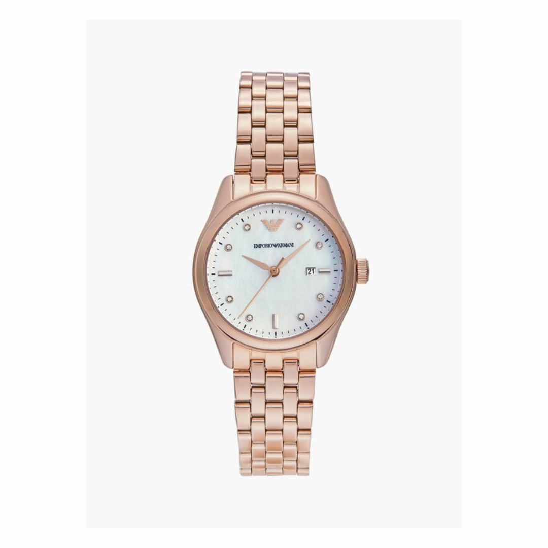 EMPORIO ARMANI Embellished Analog Watch -AR11615I