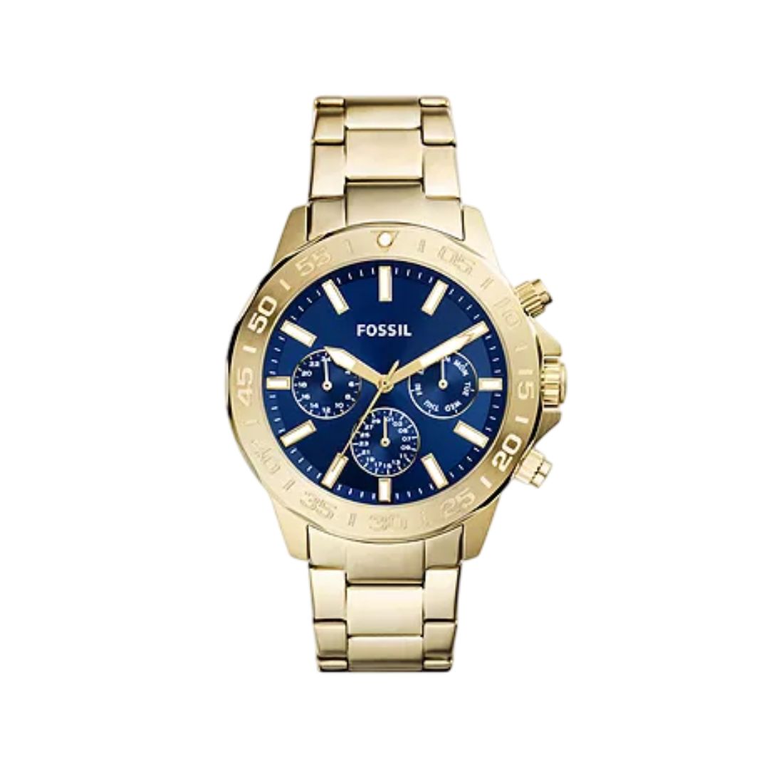 Fossil BQ2706 Bannon Multifunction Gold-Tone Stainless Steel Watch