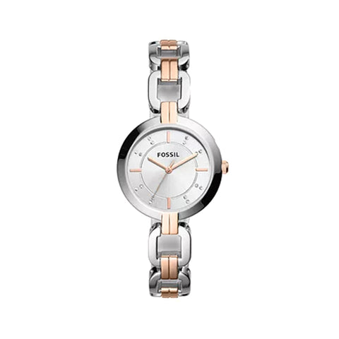 Fossil BQ3341 Kerrigan Three-Hand Two-Tone Stainless Steel Watch