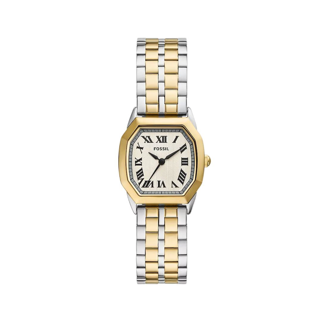 Fossil ES5362 Harlow Three-Hand Two-Tone Watch for Women