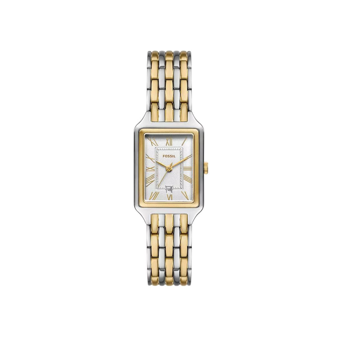 Fossil ES5368 Raquel Three-Hand Two-Tone Watch for Women