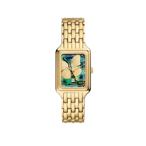 Fossil ES5409 Raquel Three-Hand Date Watch for Women