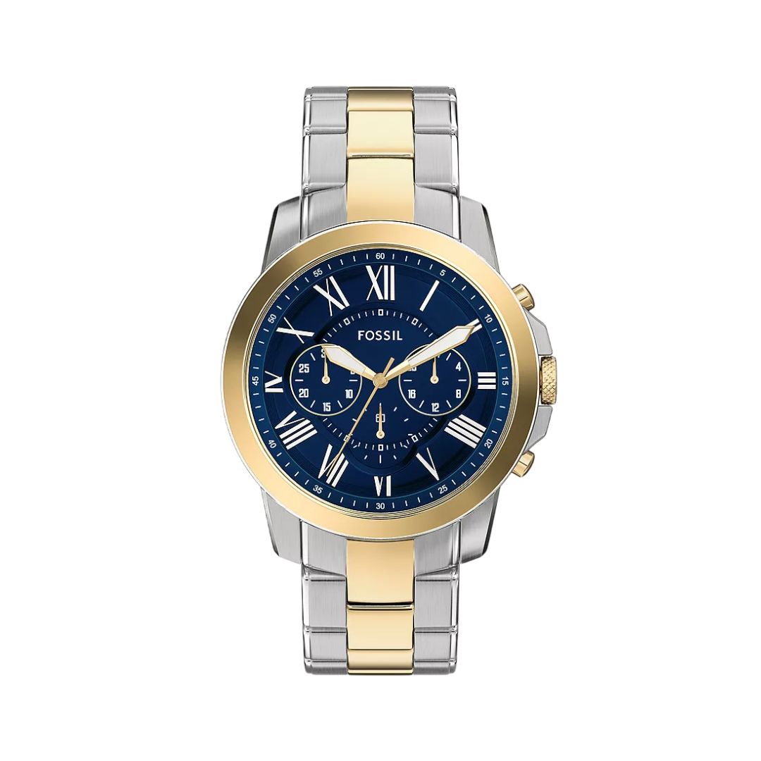 Fossil FS6132 Grant 44mm Chronograph Watch For Men