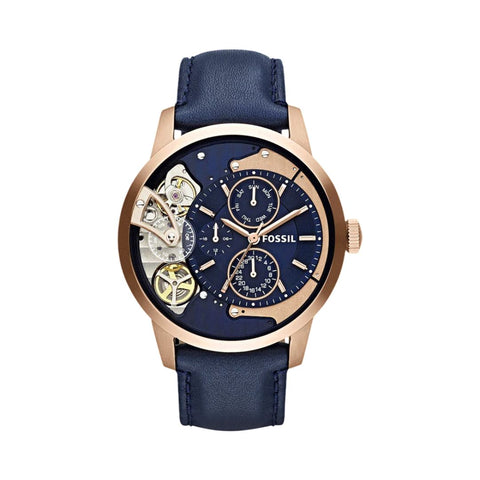 Fossil Watch For Men ME1138 Townsman Blue Strap