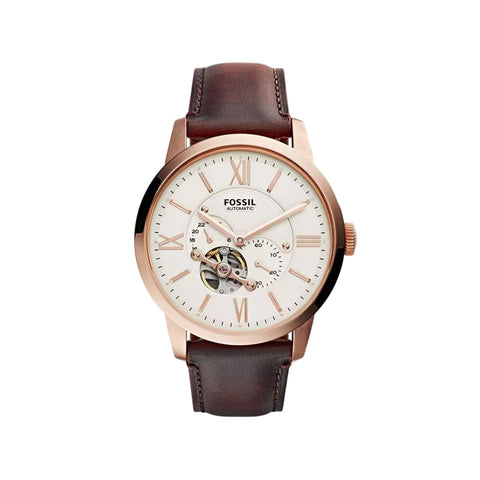 Fossil Watch for Men ME3105 Townsman Automatic with leather strap