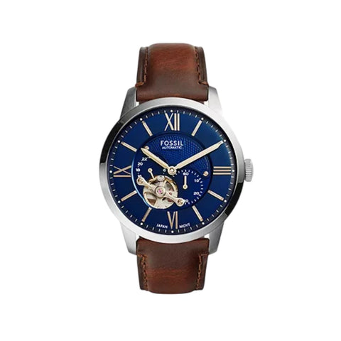 Fossil ME3110 Townsman Automatic Brown Leather Watch