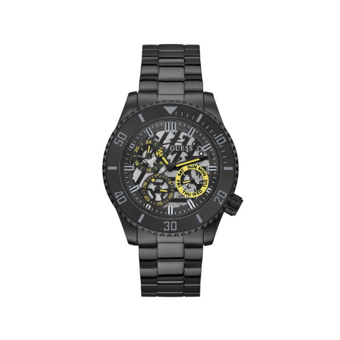 GUESS GW0488G3 Mens Black Multi-function Watch 